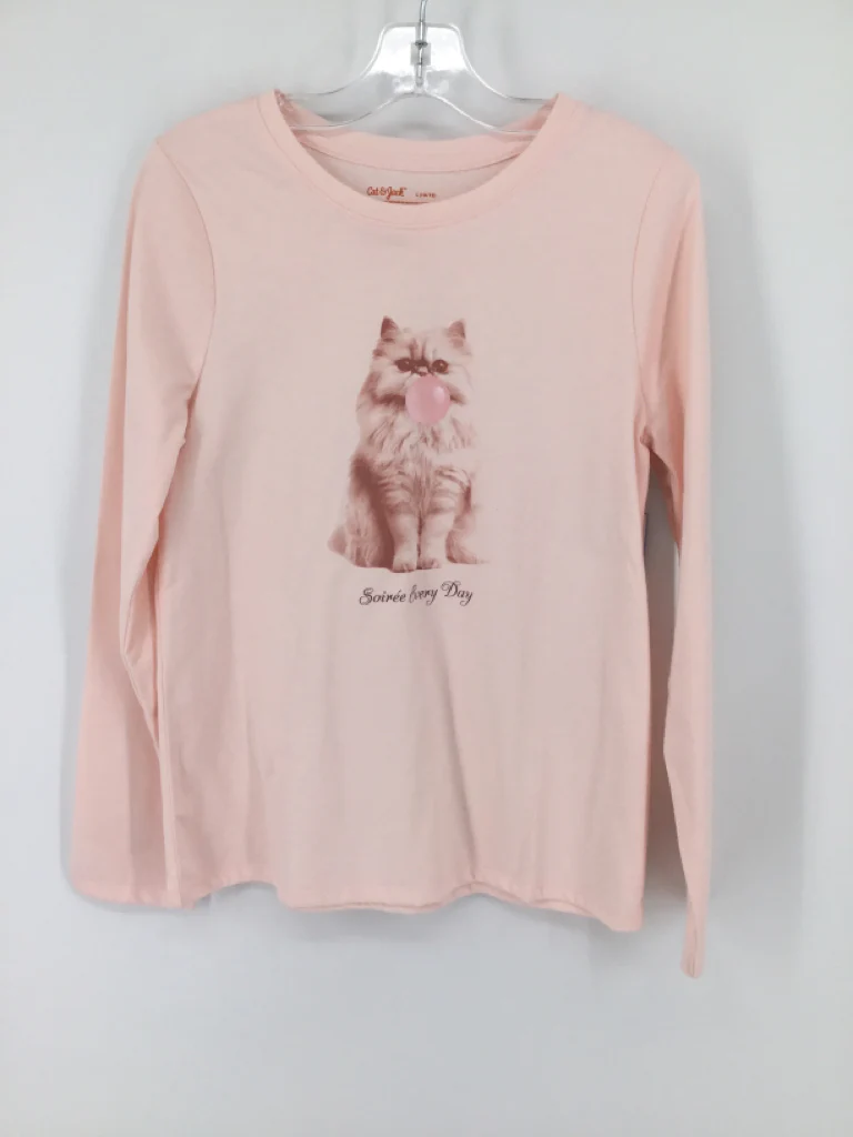 Cat & Jack Child Size 10 Pink T-shirt - girls