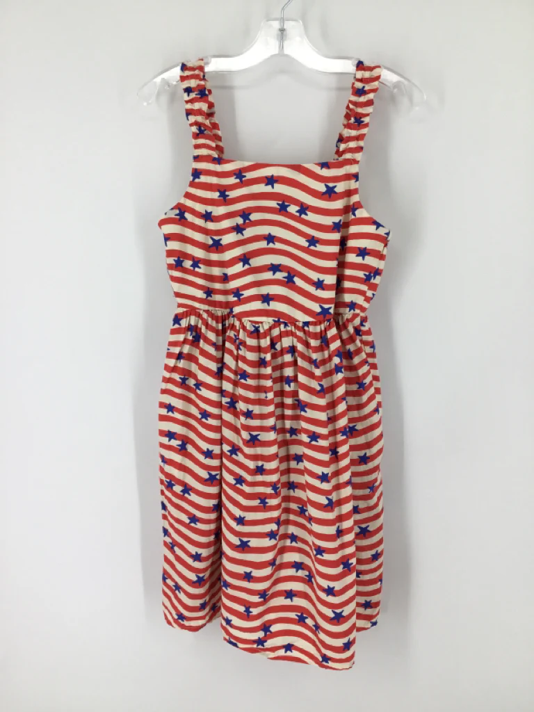 Cat & Jack Child Size 10 Red Stars & Stripes Dress