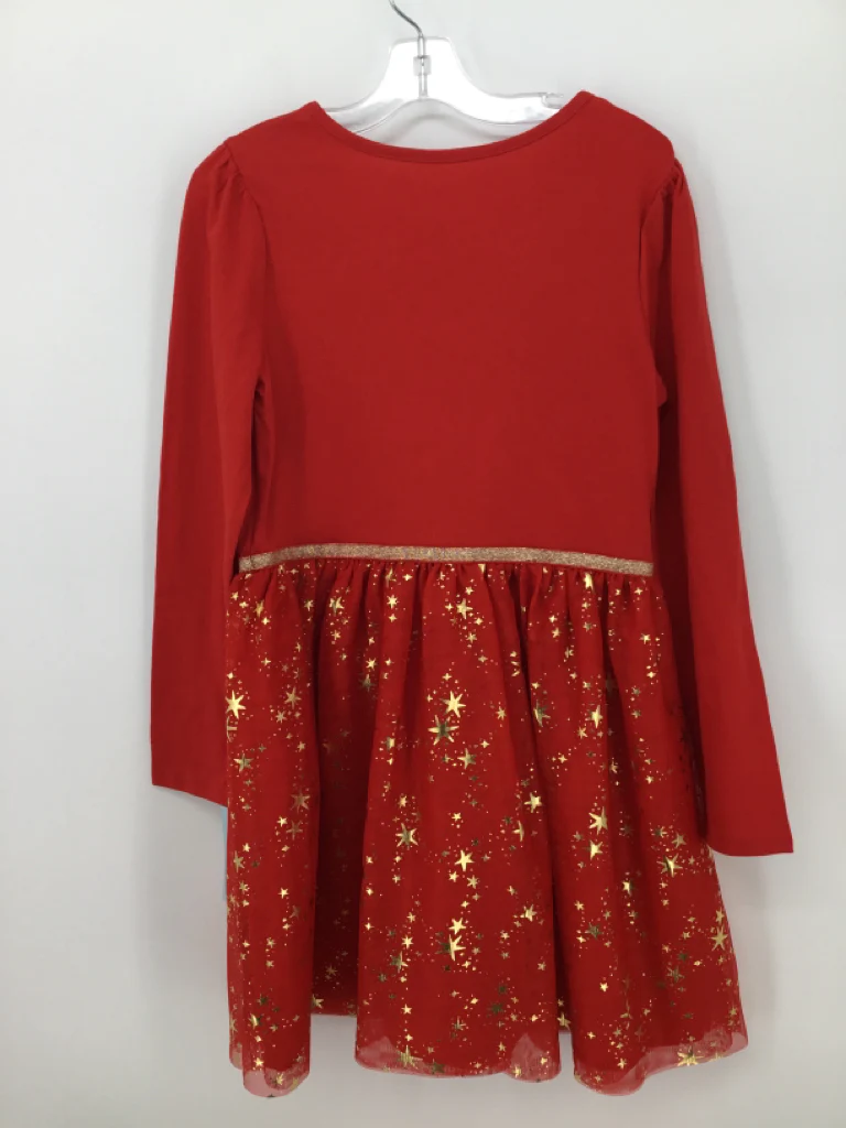Cat & Jack Child Size 10 Red Stars & Stripes Dress - Image 3