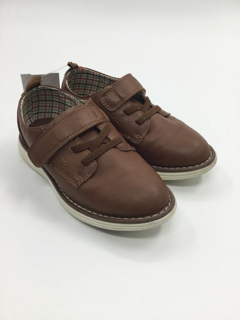 Cat & Jack Child Size 11 Brown Dress Shoes