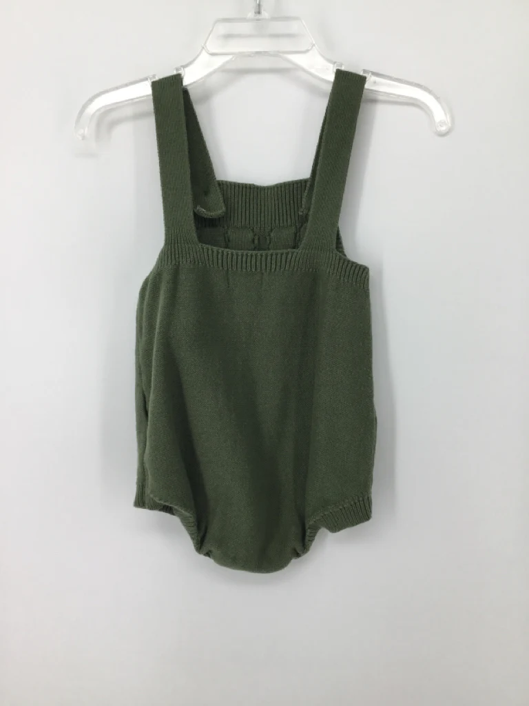 Cat & Jack Child Size 12 Months Green Solid Outfit - boys - Image 2