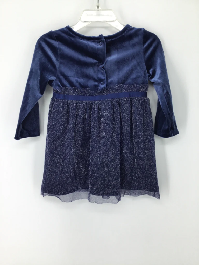 Cat & Jack Child Size 12 Months Blue Dress - girls - Image 2
