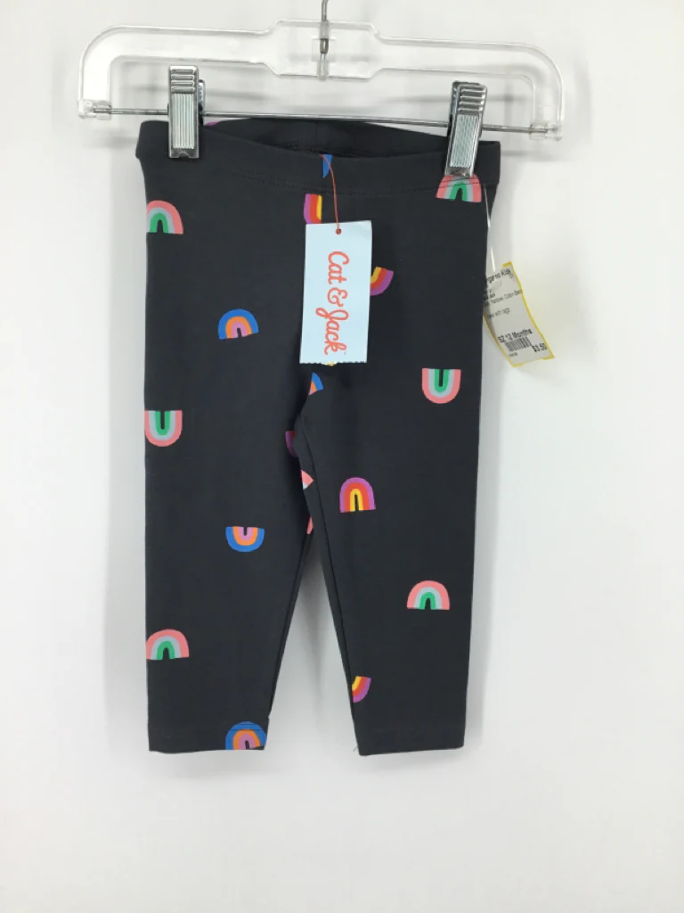 Cat & Jack Child Size 12 Months Gray Pants - girls