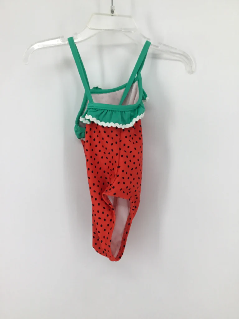 Cat & Jack Child Size 12 Months Red Swimwear - girls - Image 2