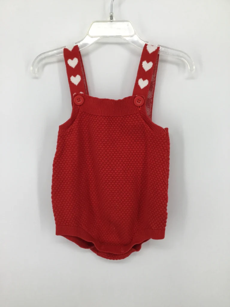 Cat & Jack Child Size 12 Months Red Valentine's Day Outfit