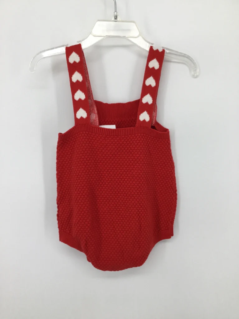 Cat & Jack Child Size 12 Months Red Valentine's Day Outfit - Image 2