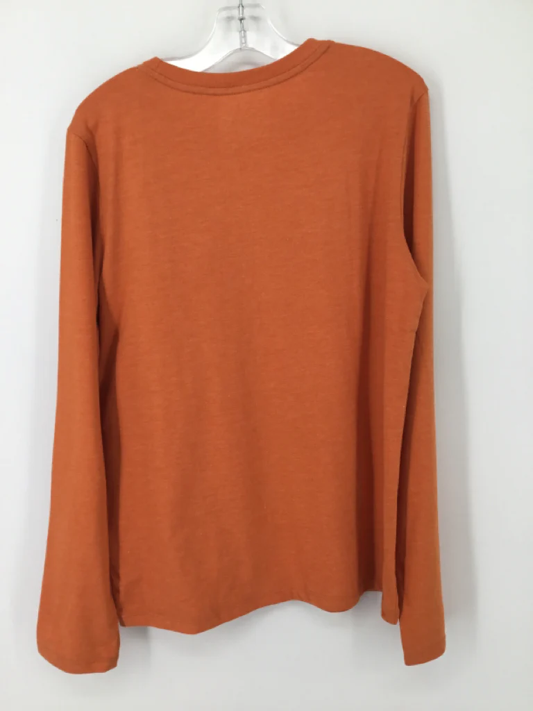Cat & Jack Child Size 12 Orange Thanksgiving T-Shirt - Image 2