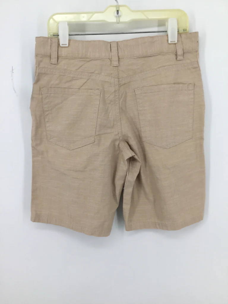 Cat & Jack Child Size 12 Tan Solid Shorts - boys - Image 3