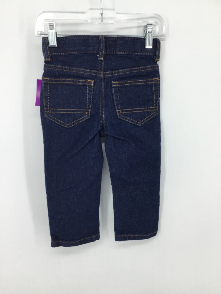 Cat & Jack Child Size 18 Months Blue Solid Jeans - boys - Image 2