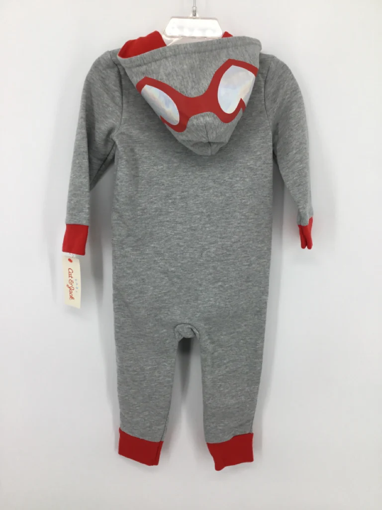 Cat & Jack Child Size 18 Months Gray Valentine's Day Outfit - Image 3