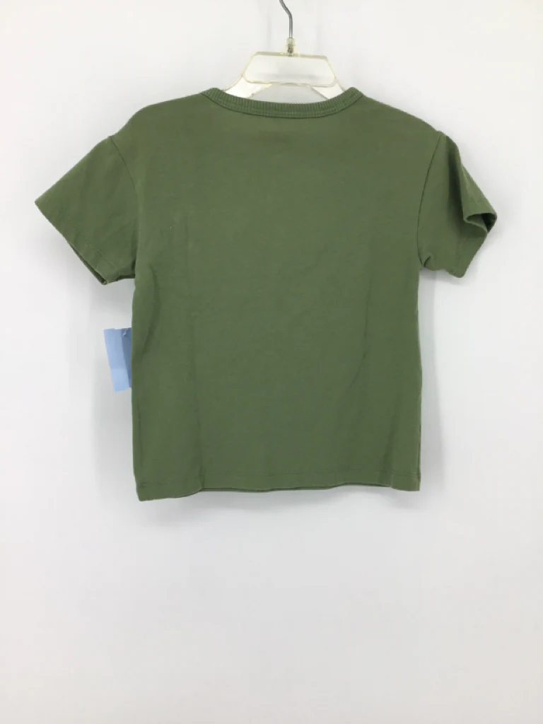 Cat & Jack Child Size 2 Green Solid T-shirt - boys - Image 2