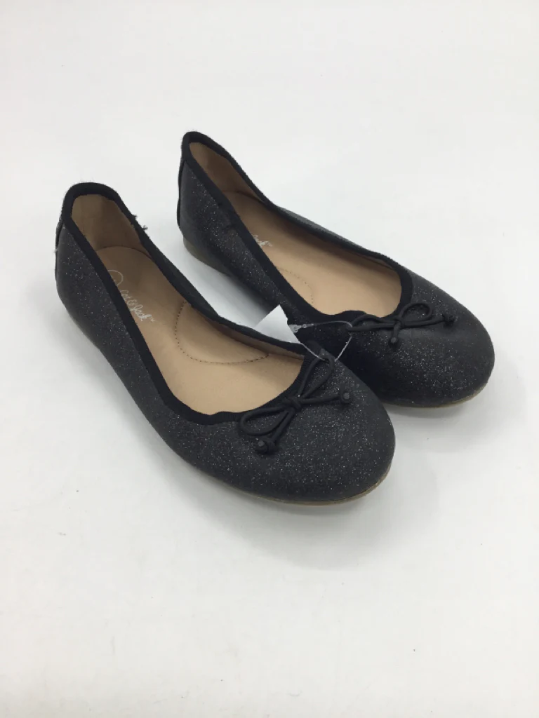 Cat & Jack Child Size 2 Youth Black Dress Shoes