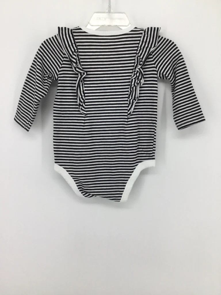 Cat & Jack Child Size 3-6 Months Black Onesie - Image 2