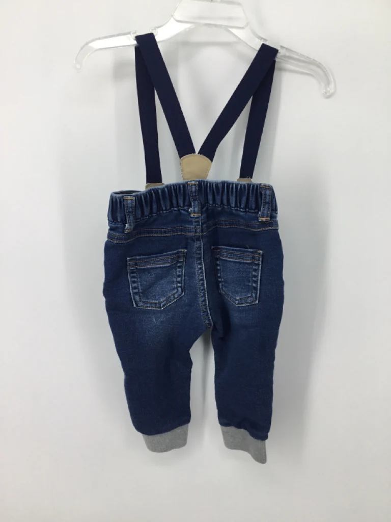 Cat & Jack Child Size 3-6 Months Blue Solid Jeans - boys - Image 2