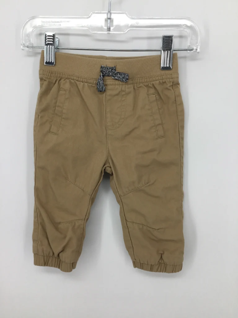 Cat & Jack Child Size 3-6 Months Tan Solid Pants - boys