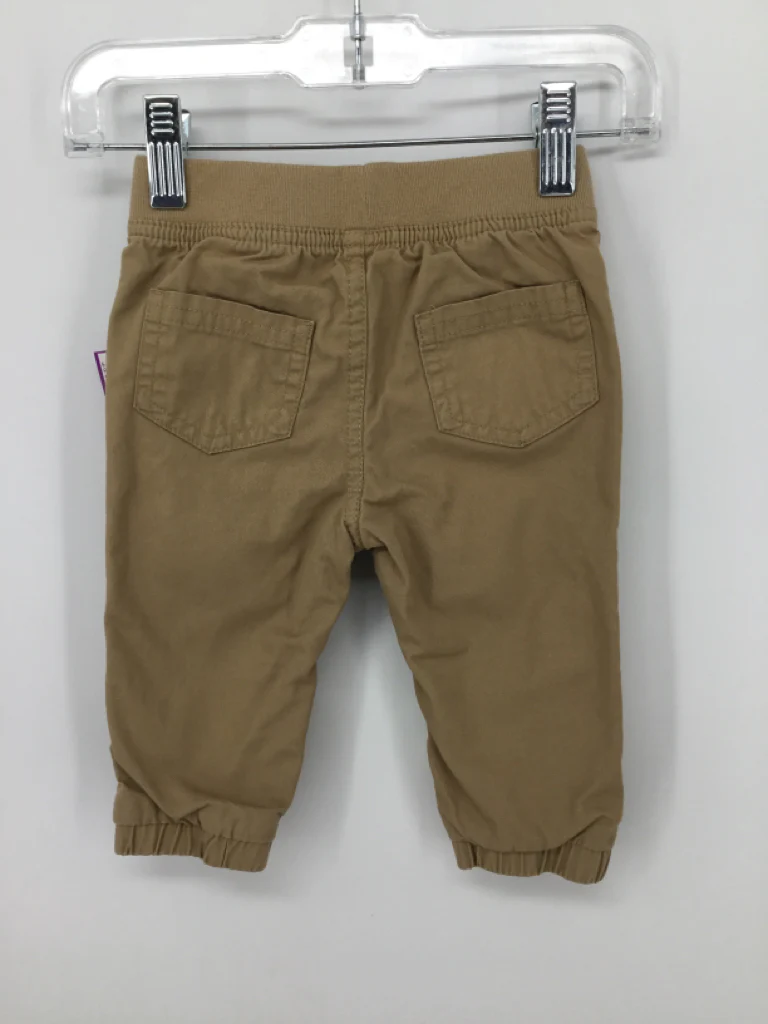 Cat & Jack Child Size 3-6 Months Tan Solid Pants - boys - Image 2