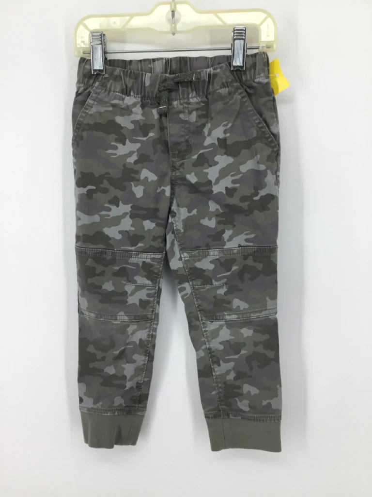 Cat & Jack Child Size 3 Gray Camoflage Pants - boys
