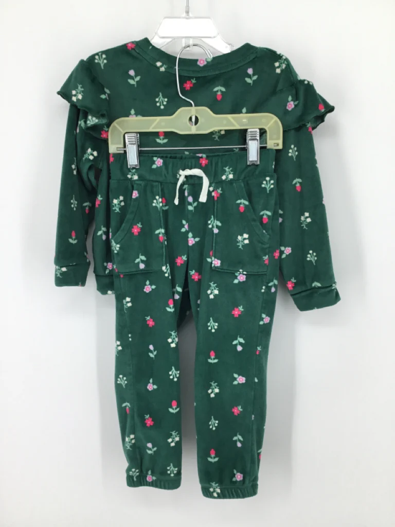Cat & Jack Child Size 3 Green Outfit - girls - Image 2