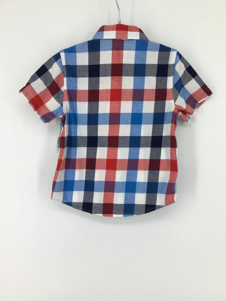 Cat & Jack Child Size 3 Multi-Color Stars & Stripes Shirt - Image 2