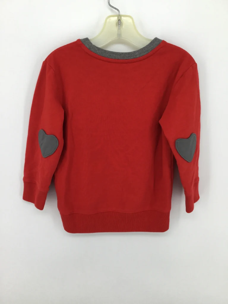 Cat & Jack Child Size 3 Red Valentine's Day Sweatshirt - Image 2