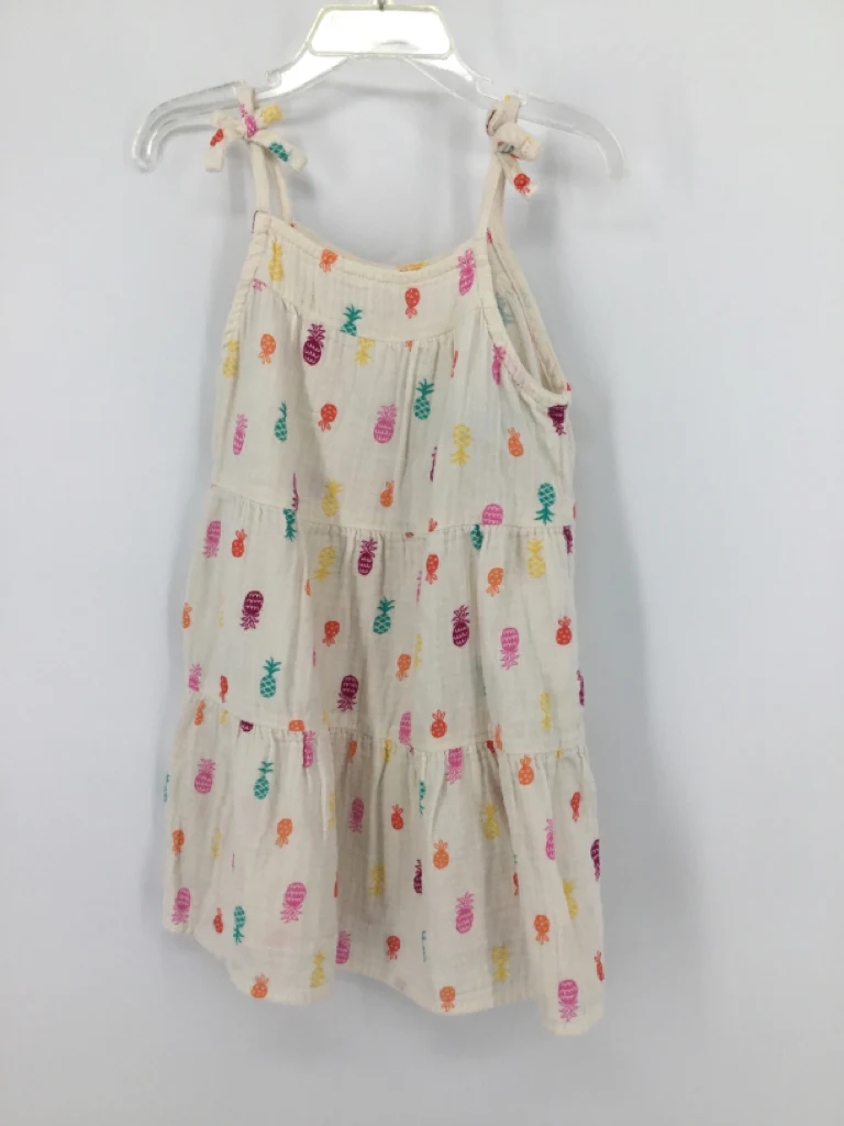 Cat & Jack Child Size 4 Cream Dress - girls