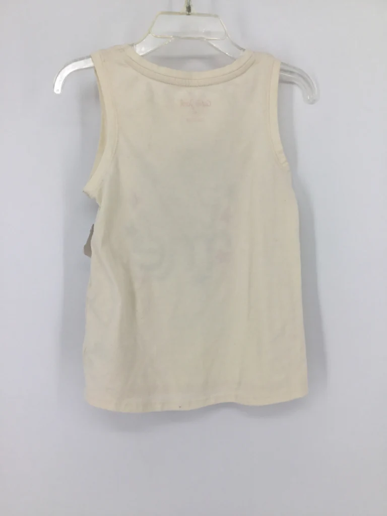 Cat & Jack Child Size 4 Cream Stars & Stripes - Image 2