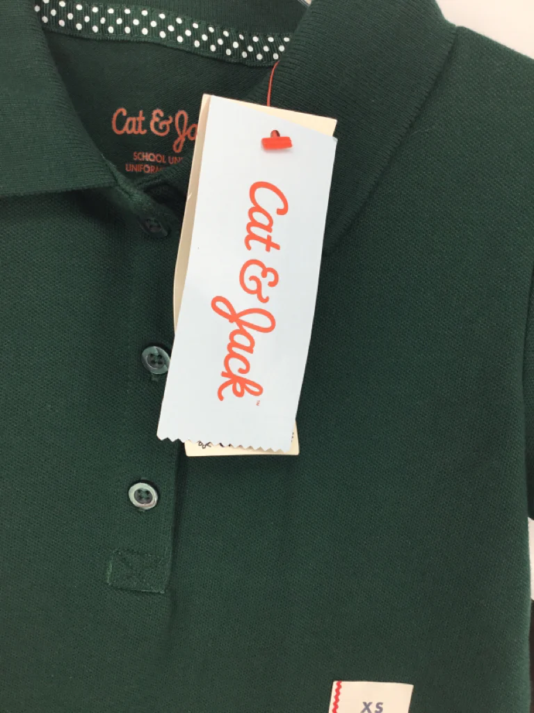 Cat & Jack Child Size 4 Green Shirt - girls - Image 2