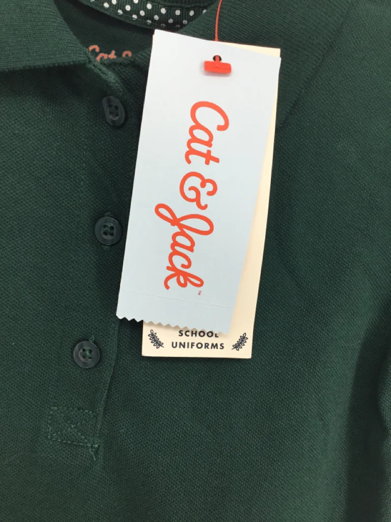 Cat & Jack Child Size 4 Green Shirt - girls - Image 2