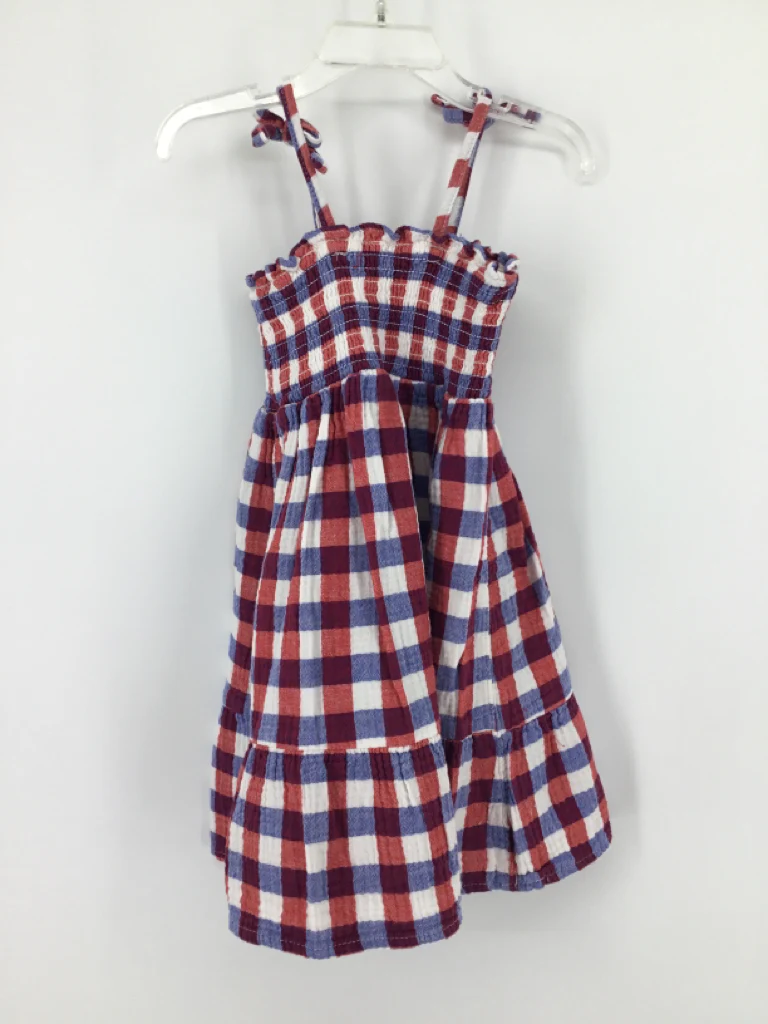 Cat & Jack Child Size 4 Red Stars & Stripes Dress - Image 2