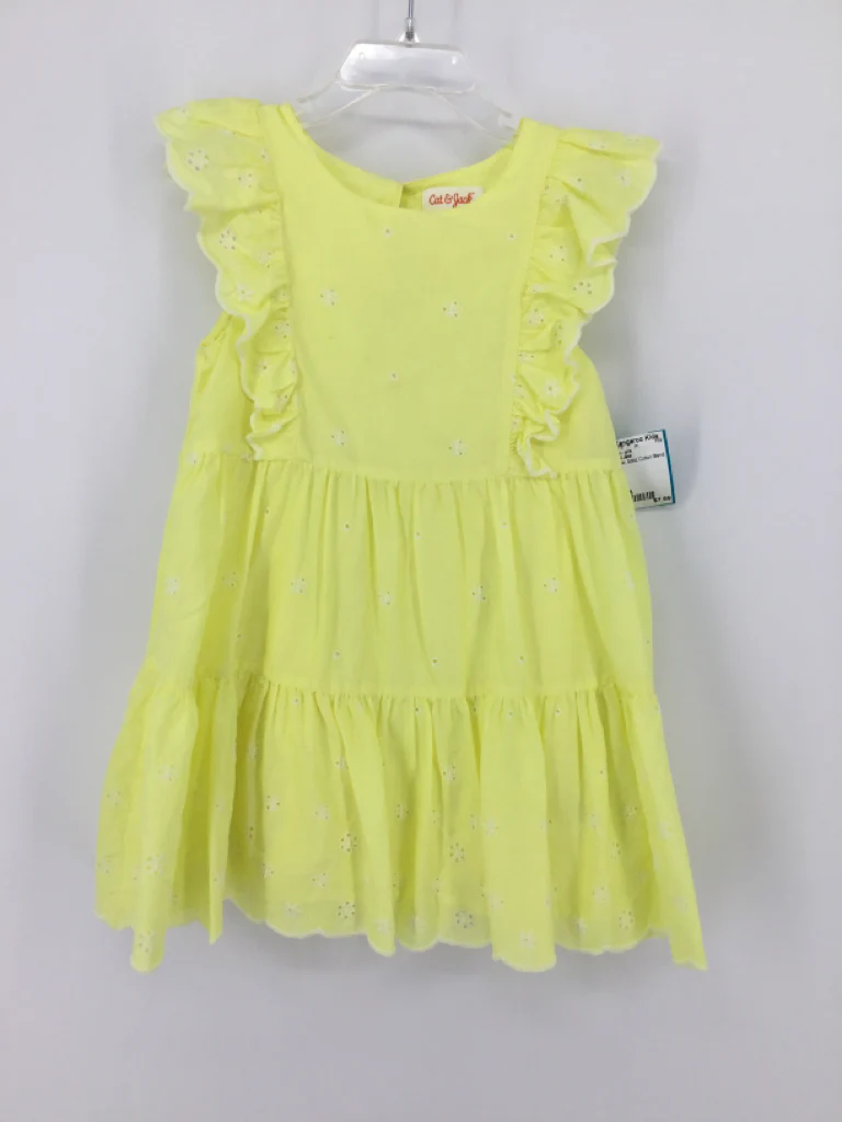 Cat & Jack Child Size 4 Yellow Dress - girls