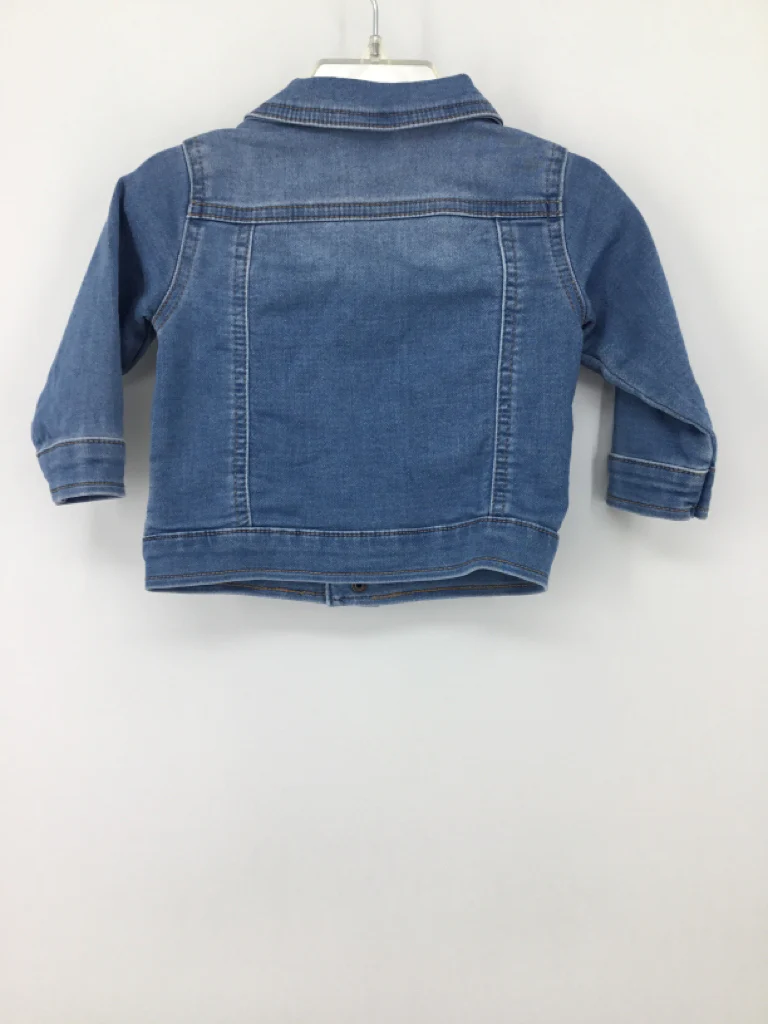Cat & Jack Child Size 6-9 Months Blue Solid Jacket - boys - Image 2