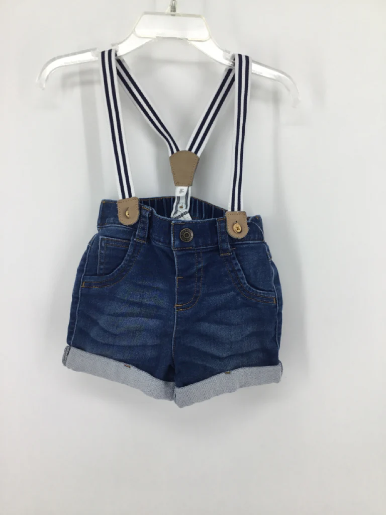 Cat & Jack Child Size 6-9 Months Blue Solid Shorts - boys