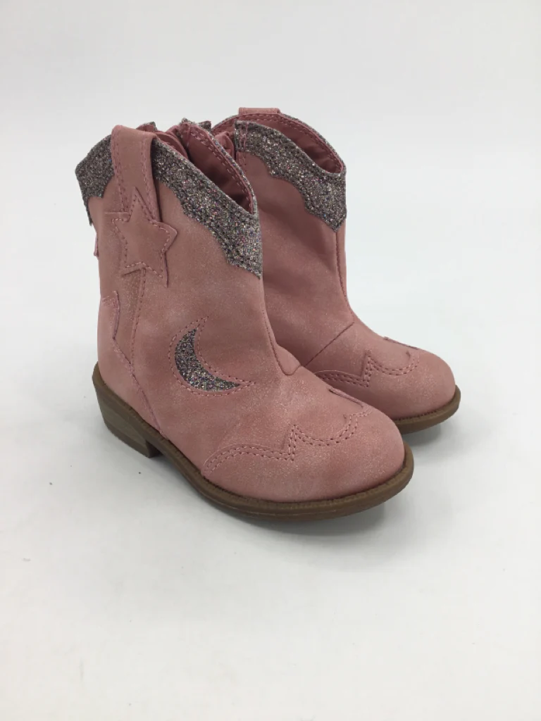 Cat & Jack Child Size 6 Pink Boots