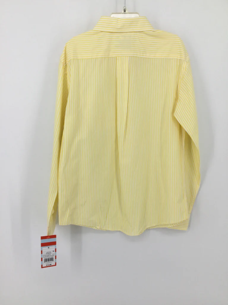 Cat & Jack Child Size 6 Yellow Stripe Shirt - boys - Image 3