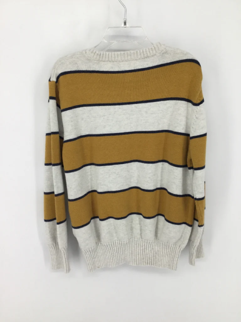 Cat & Jack Child Size 6 Yellow Stripe Sweater - boys - Image 2