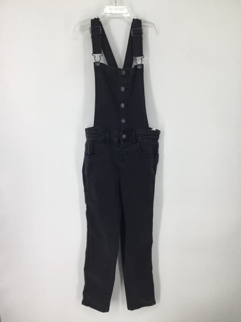 Cat & Jack Child Size 7 Black Overalls - girls