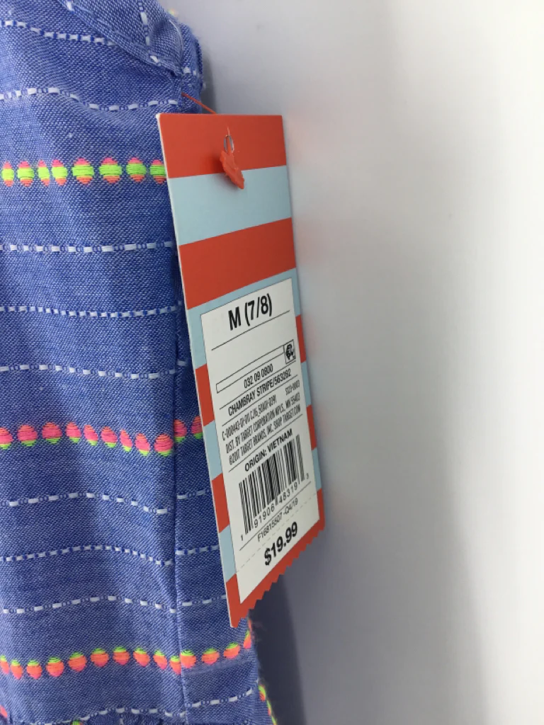 Cat & Jack Child Size 7 Blue Dress - girls - Image 2