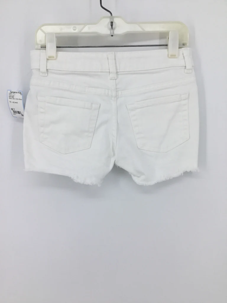 Cat & Jack Child Size 7 White Shorts - girls - Image 2