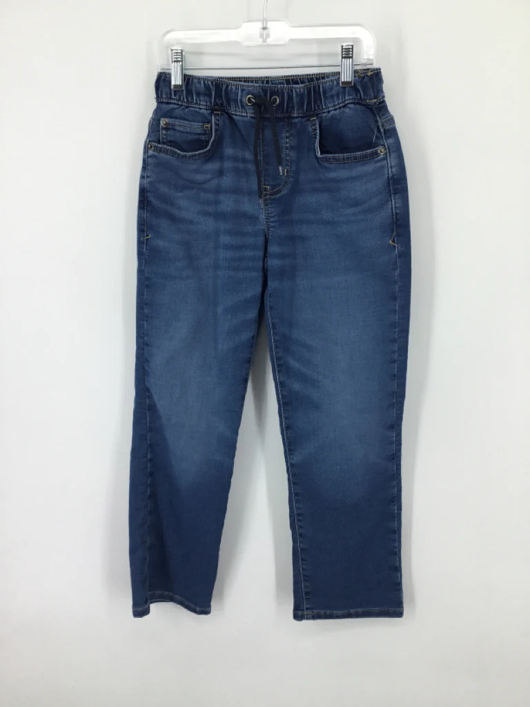 Cat & Jack Child Size 8 Blue Solid Jeans - boys
