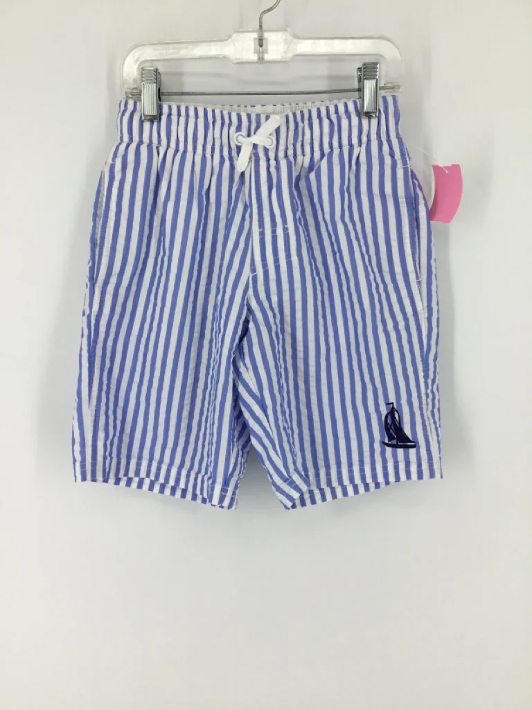 Cat & Jack Child Size 8 Blue Stripe Swimwear - boys