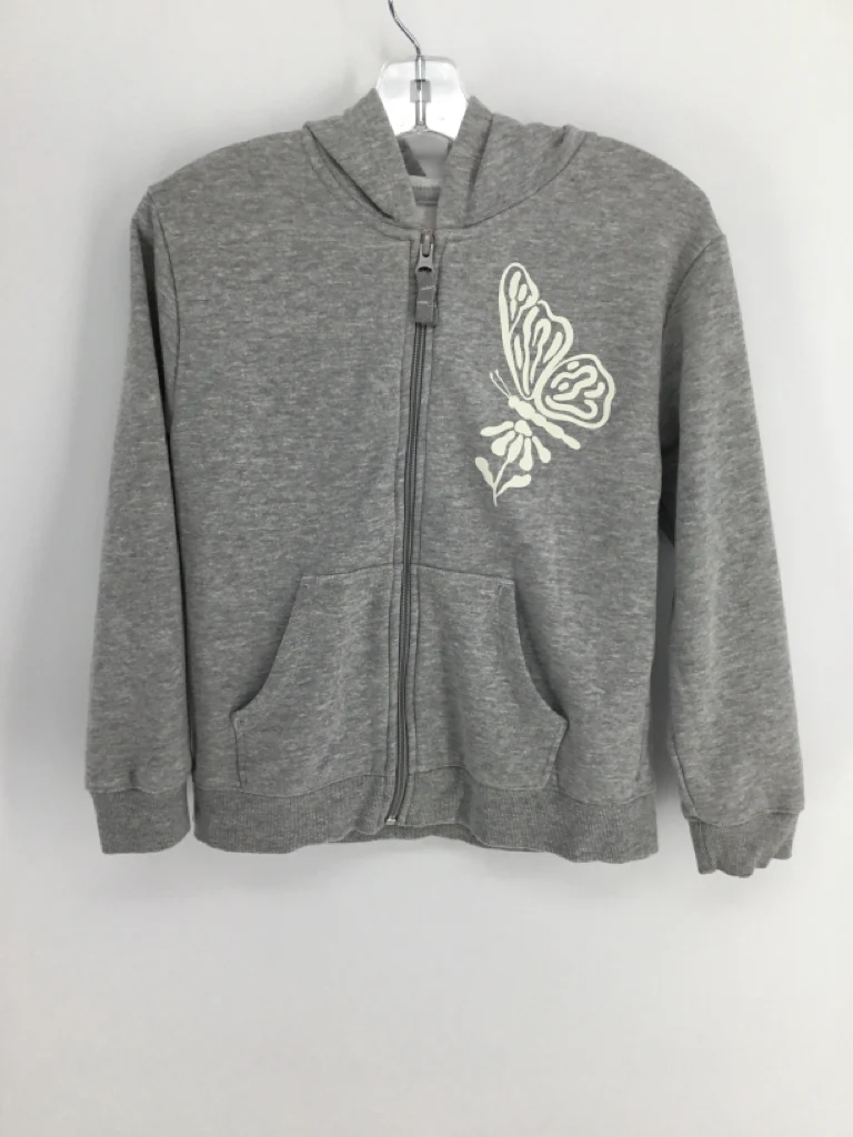 Cat & Jack Child Size 8 Gray Hoodie - girls