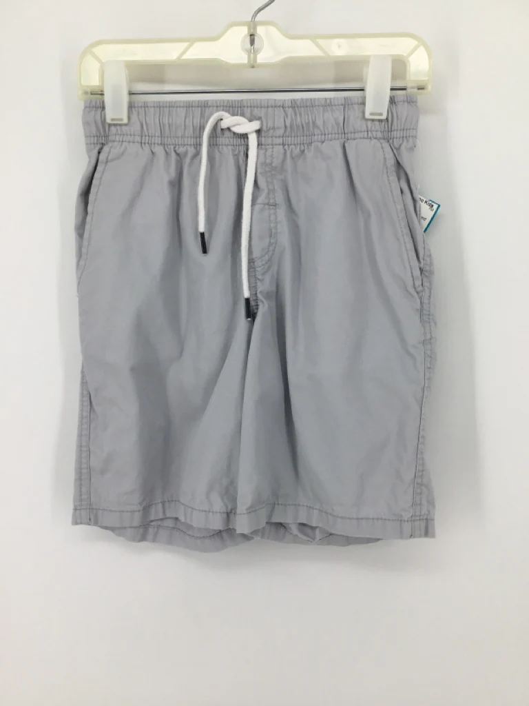 Cat & Jack Child Size 8 Gray Solid Shorts - boys