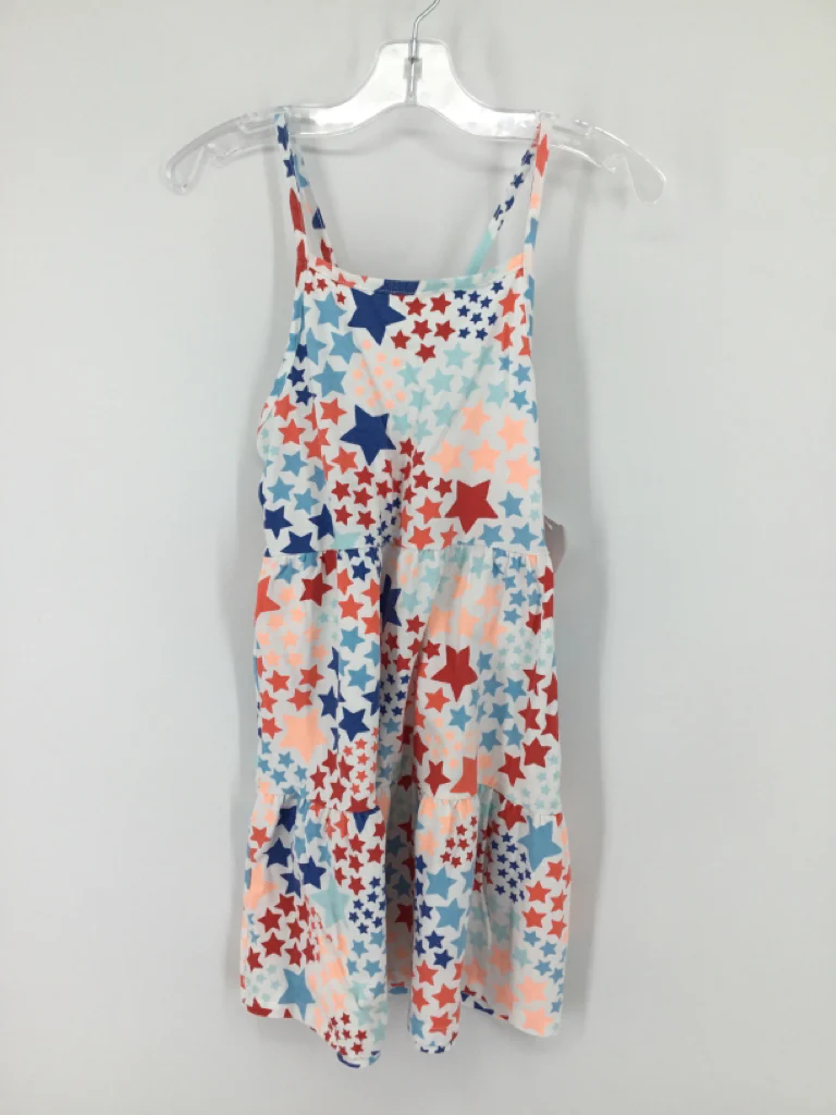 Cat & Jack Child Size 8 Multi-Color Stars & Stripes Dress