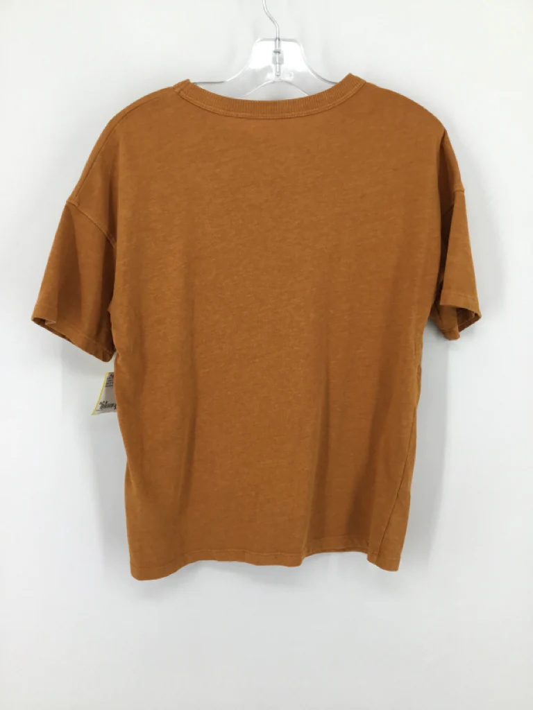 Cat & Jack Child Size 8 Mustard Solid T-shirt - boys - Image 2