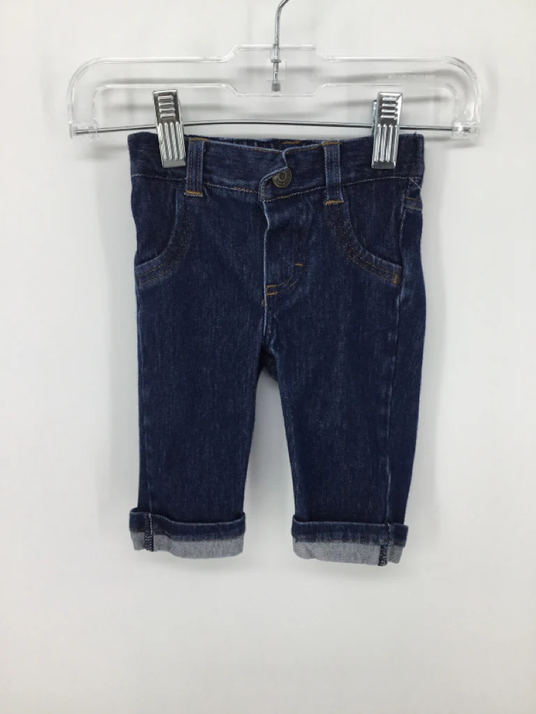 Cat & Jack Child Size Newborn Blue Solid Jeans - boys