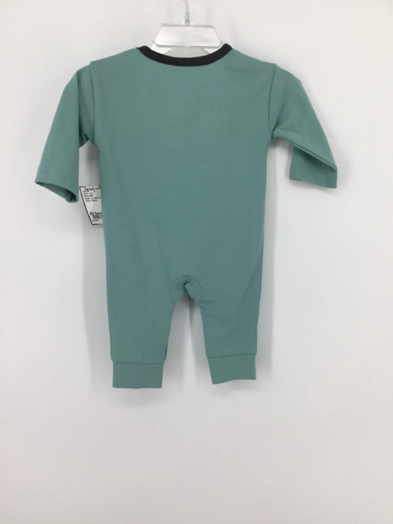 Cat & Jack Child Size Newborn Green screen printed Outfit - boys - Image 2