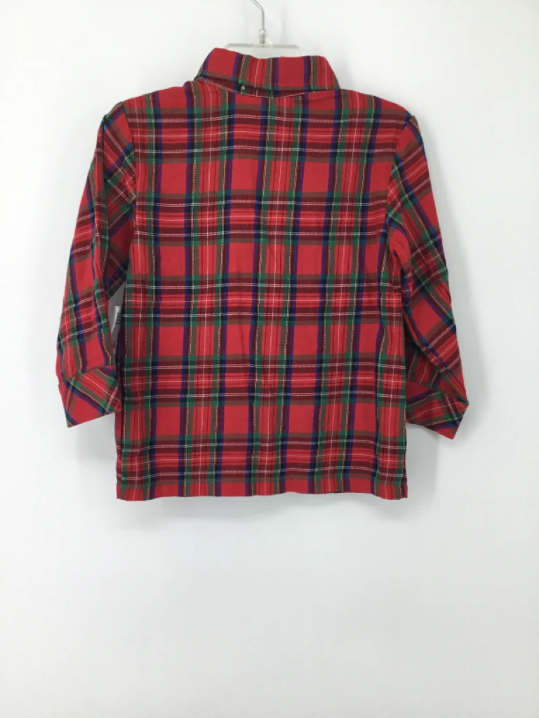 Cecil and Lou Child Size 2 Red Plaid Shirt - boys - Image 2