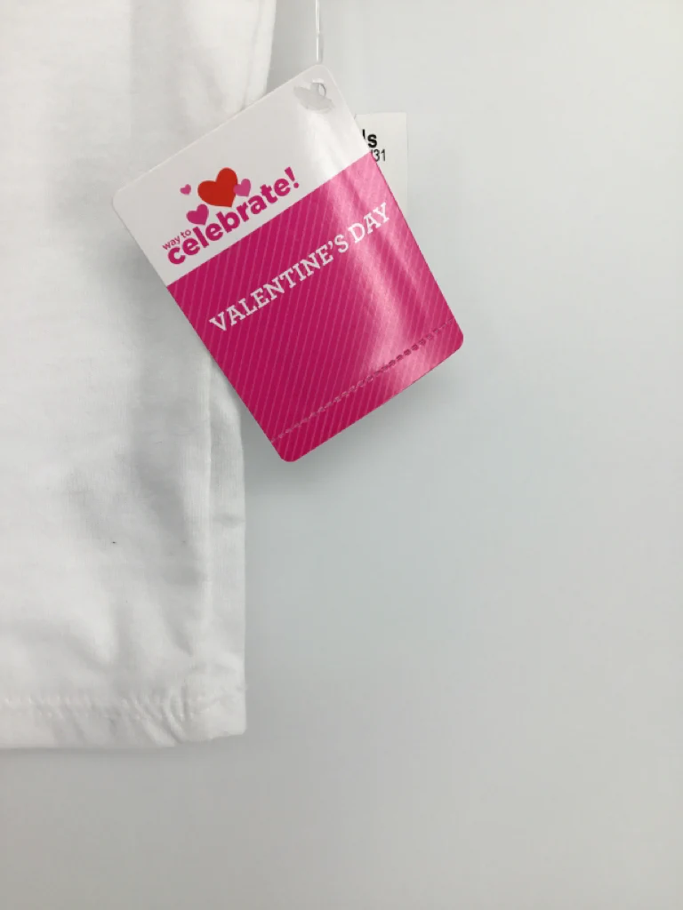 Celebrate! Child Size 18 Months Red Valentine's Day T-Shirt - Image 2