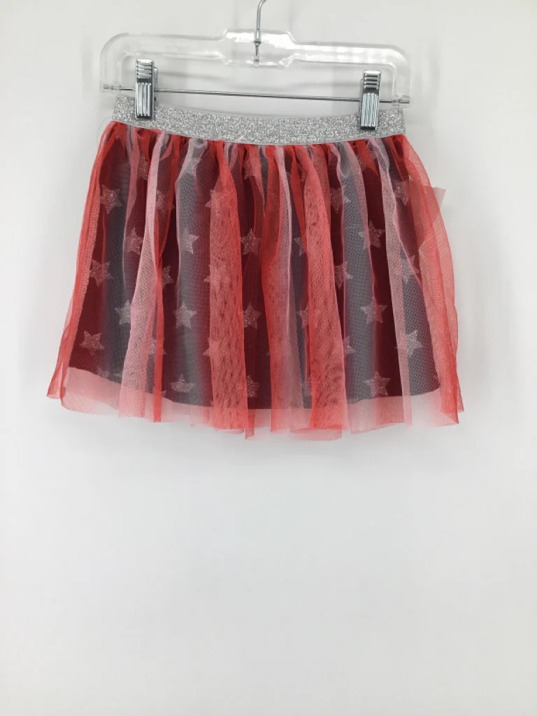 Celebrate! Child Size 6 Red Stars & Stripes Skirt