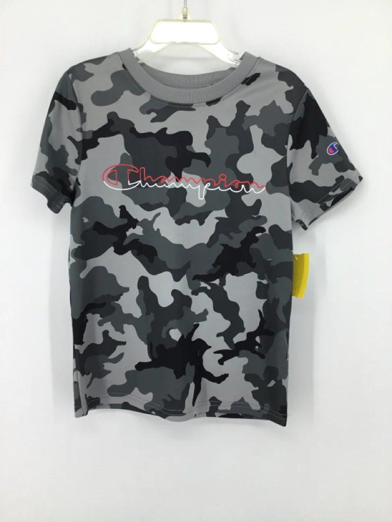 Champion Child Size 5 Gray Camoflage T-shirt - boys